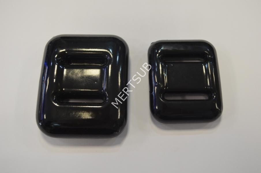 Mertsub Siyah Pvc Kaplı 2 Kg-1 Kg Kurşun 2KG