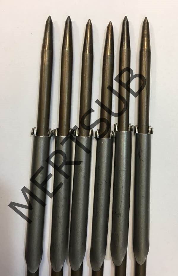 Diverman 48/52 Hrc 6,50 mm Çentikli Şiş