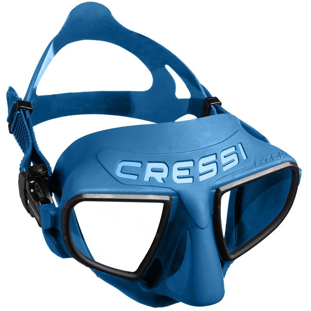 Cressi Atom Dalış Maskesi-Mavi