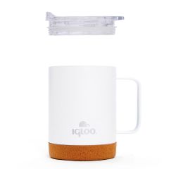 Igloo Cork Mug 350ml-BEYAZ