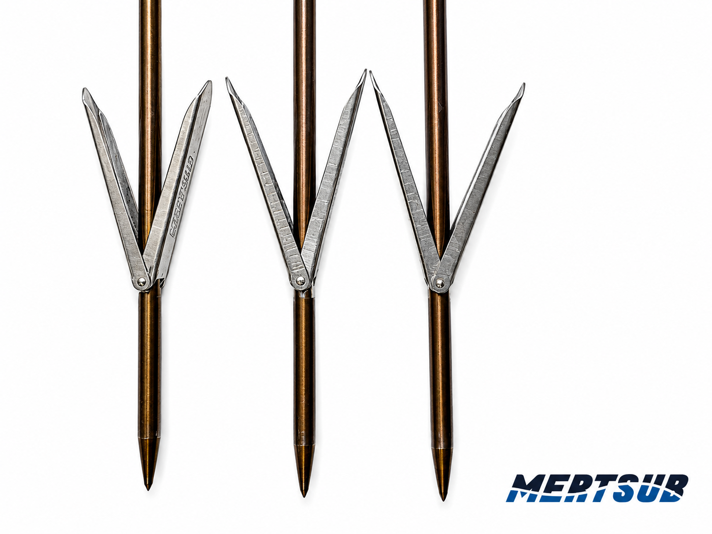 Mertsub 45/48 Hrc Shark Fin Şişler 6,75 mm-Çift Kelebek