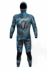 İmrozsub (Heiwa) Octopus Blue Lycra Camu 3,50 mm Dalış Elbisesi