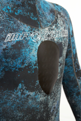 İmrozsub (Heiwa) Octopus Blue Lycra Camu 7,00 mm Dalış Elbisesi