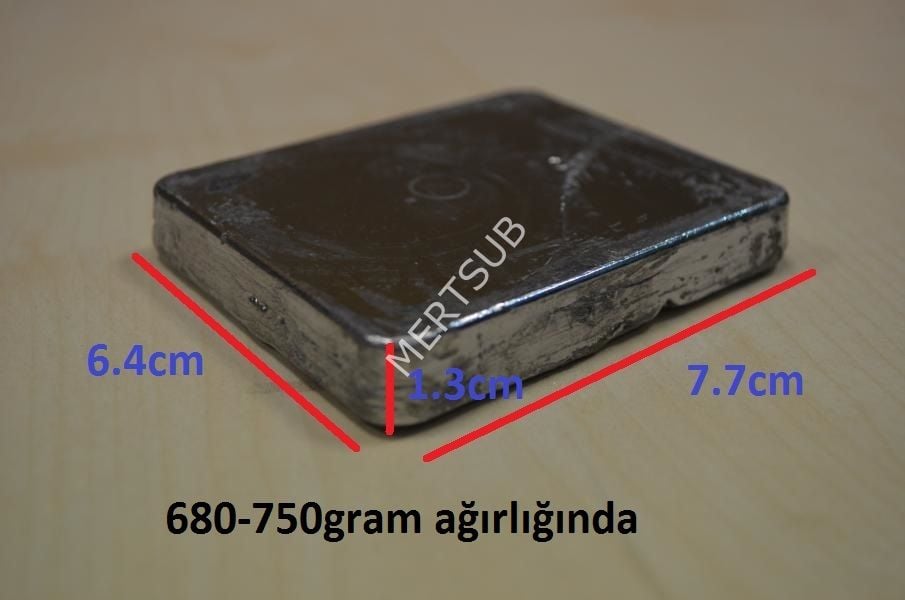 Freesub Sırt Ağırlık Yeleği Kurşunu