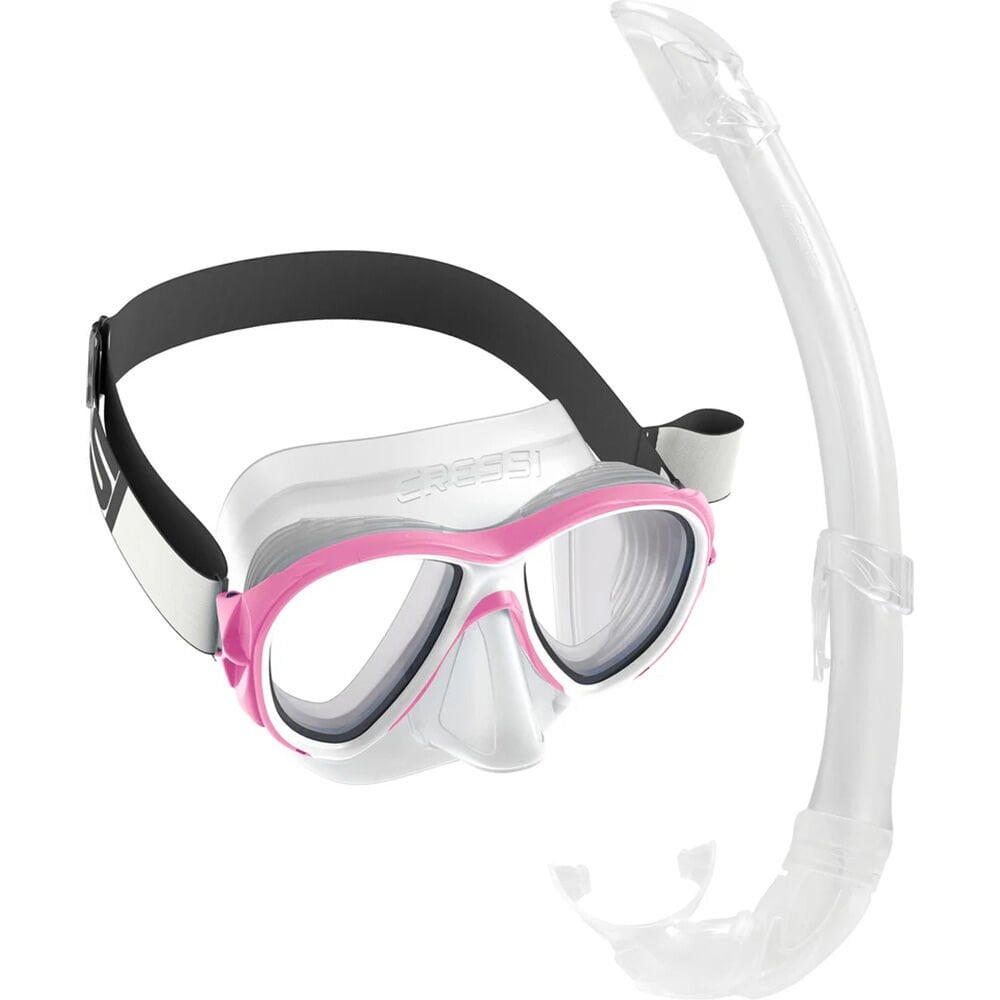 Cressi Samoa Maske - Mexico Şnorkel Set/Pembe