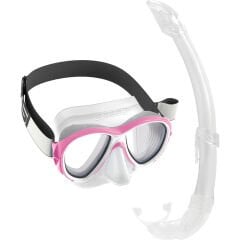 Cressi Samoa Maske - Mexico Şnorkel Set/Pembe