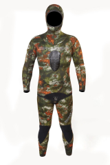 İmrozsub (Heiwa) Orange Stone Lycra Camu 7,00 mm Dalış Elbisesi