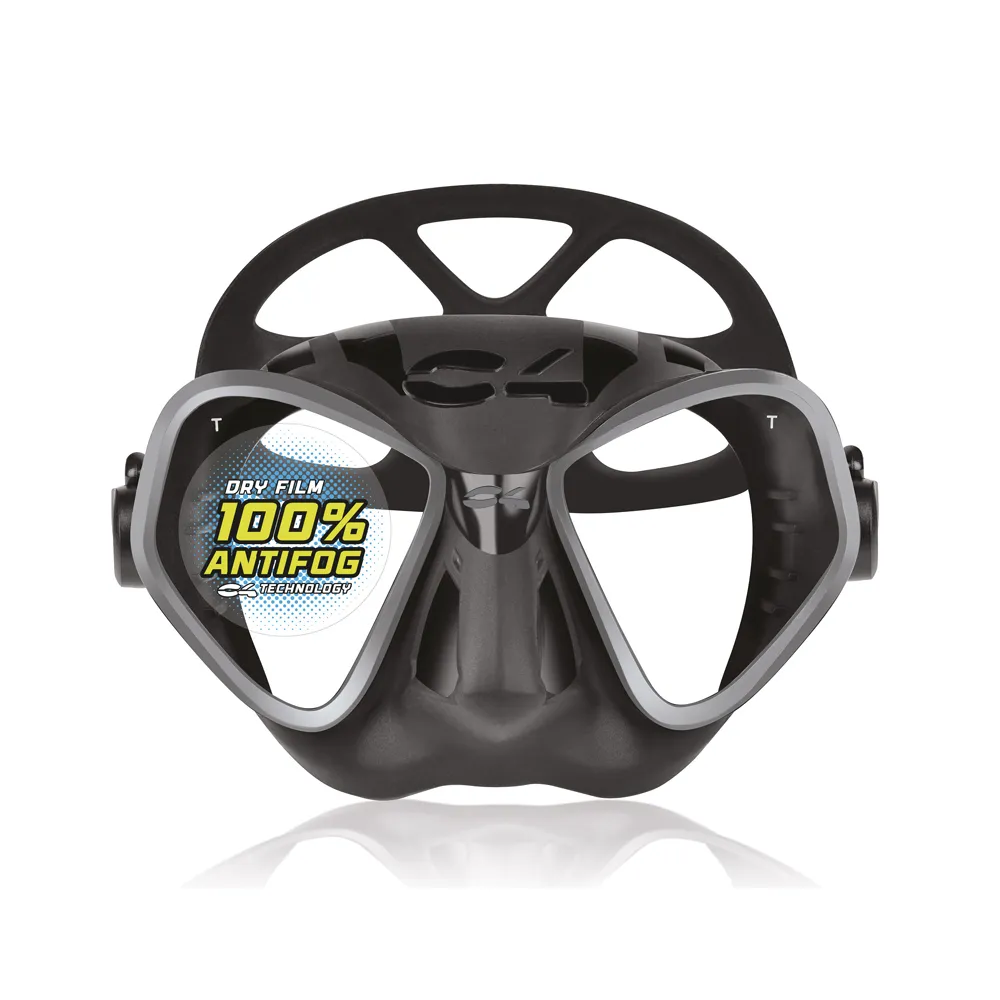 C4 Condor Black Anti Fog Dalış Maskesi