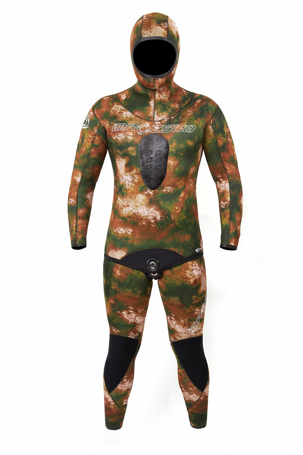 İmrozsub (Heiwa) Octopus Brown Lycra Camu 7,00 mm Dalış Elbisesi
