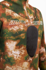 İmrozsub (Heiwa) Octopus Brown Lycra Camu 7,00 mm Dalış Elbisesi