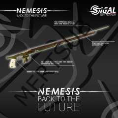 Sigalsub Nemesis Siyah Açık Kafa Zıpkın+İka Makara-Tek Lastik