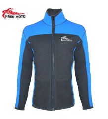 Freemoto Neopren Polo Mont Mavi