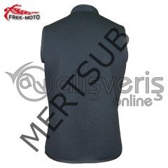 Freemoto Neopren Yelek Dik Yaka Cepli