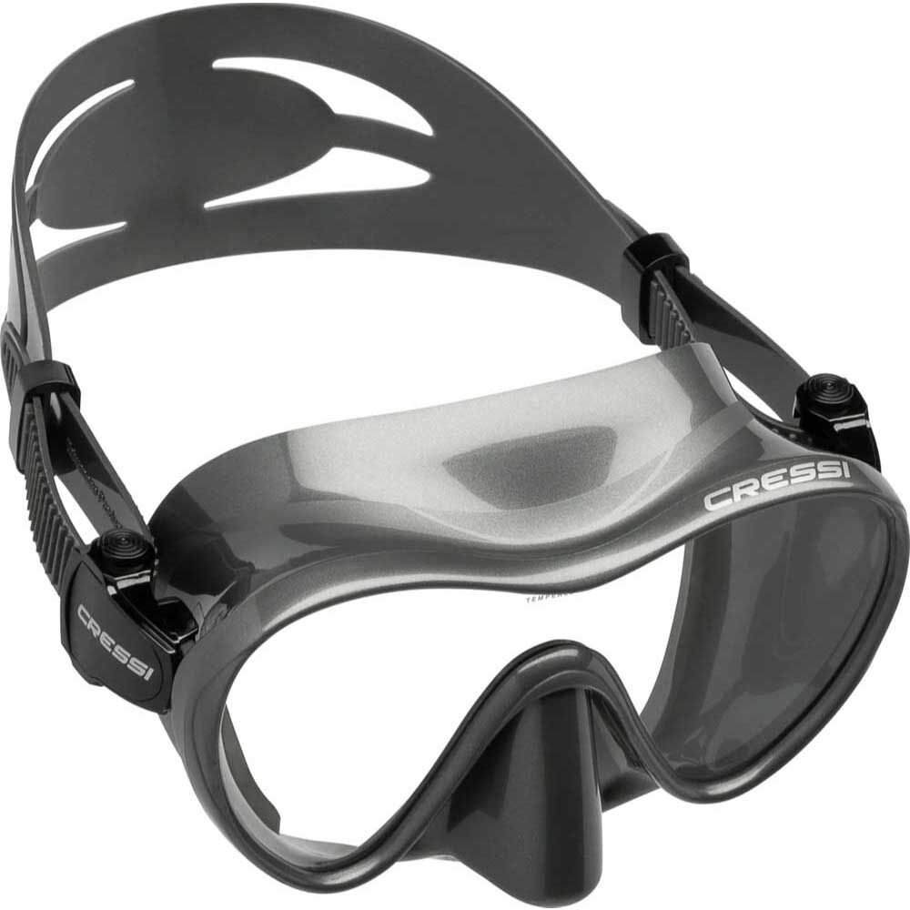 Cressi F1 Dalış Maskesi-Silver