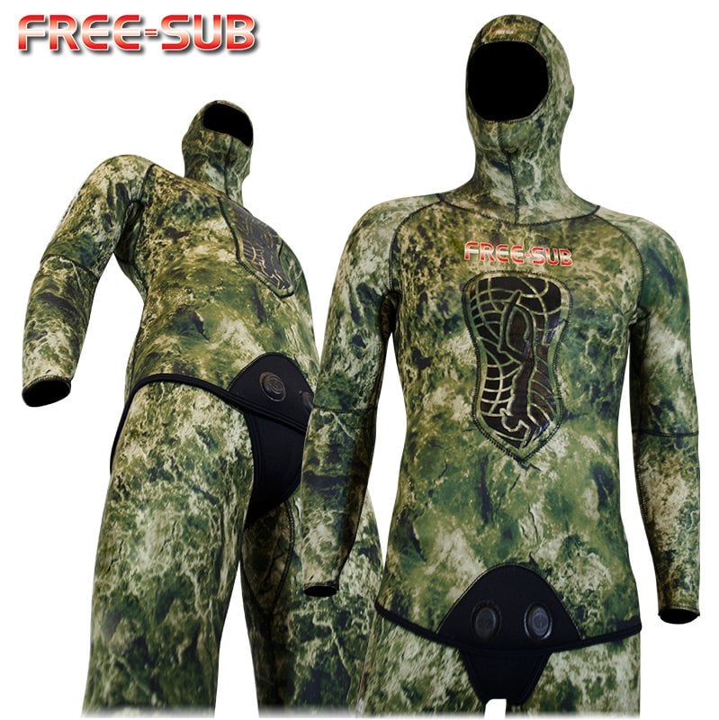 Freesub Expert Green 3,00 mm Dalış Elbisesi