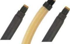 Apnea Siyah 16,00 mm Kaplinli Lastik 16cm
