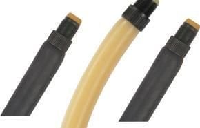 Apnea Siyah 16,00 mm Kaplinli Lastik 22cm