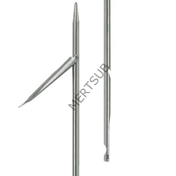 Salvimar 52 Hrc Çentikli Şiş-6,25/6,50 mm 6.5mm - 145 cm