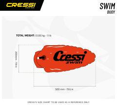 Cressi Yüzücü Şamandırası
