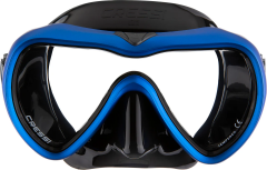 Cressi A1 Dalış Maskesi- Mavi Çerçeveli
