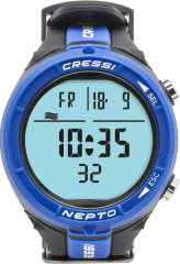 Cressi Nepto Dalış Bilgisayarı-Mavi