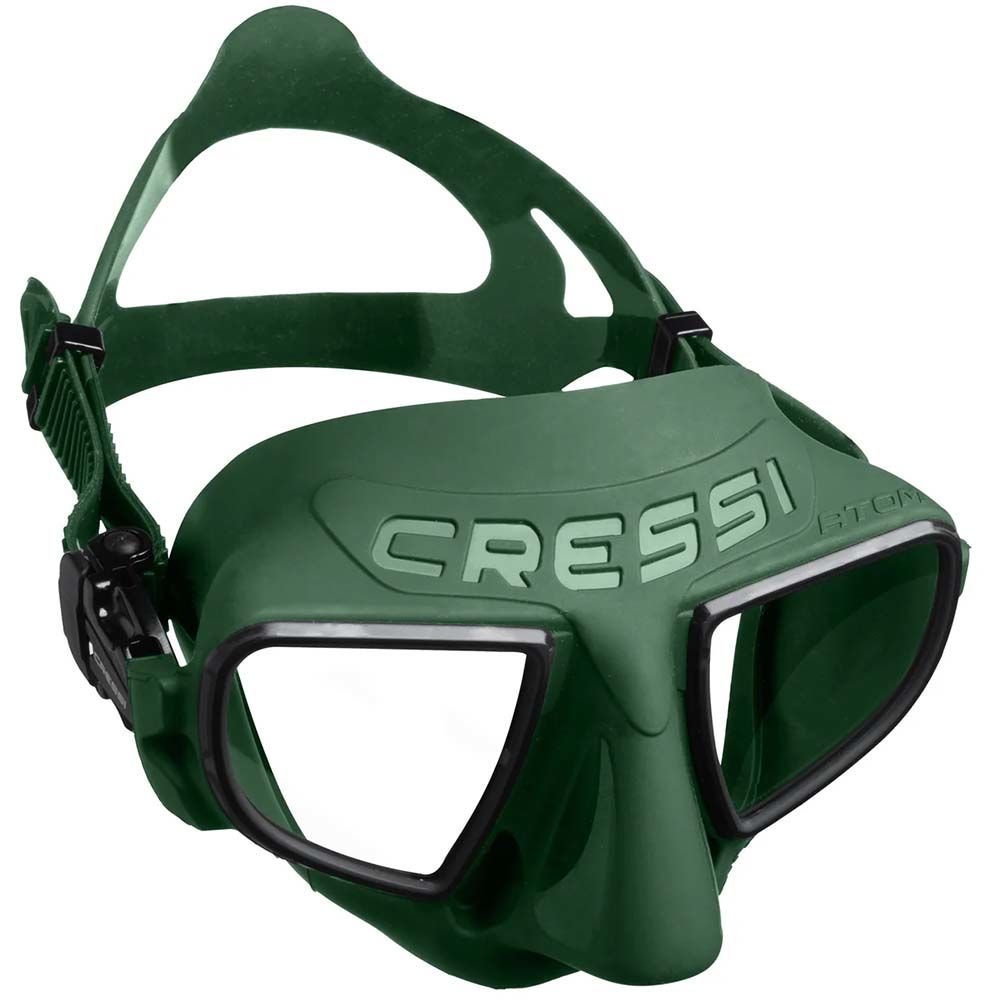 Cressi Atom Dalış Maskesi-Yeşil