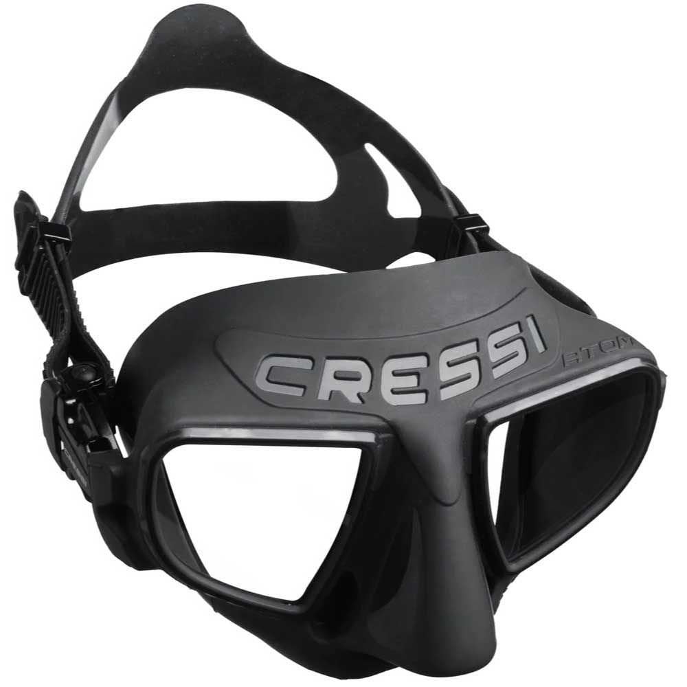 Cressi Atom Dalış Maskesi-Siyah