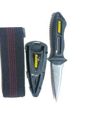 Mertsub Black Iron Dalış Bıçağı-Siyah