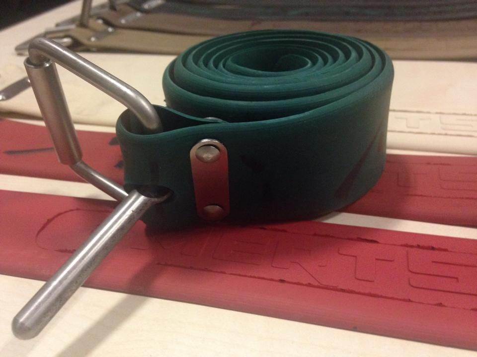 Mertsub Marsilya Tokalı 4,00 mm Kauçuk Kemer TARÇIN RENGİ