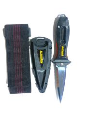 Mertsub Black Iron Pro Dalış Bıçağı-Siyah