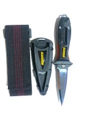 Mertsub Black Iron Pro Dalış Bıçağı-Siyah