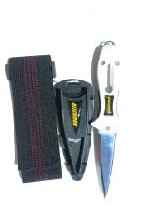 Mertsub Black Iron Pro Dalış Bıçağı-Beyaz