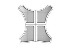 Jak Boeno Quartz Green Sırt Ağırlık Yeleği