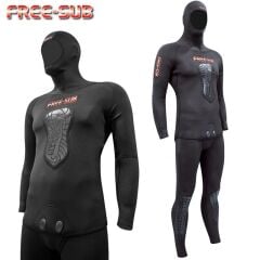 Freesub Black Avcı 9,00 mm Dalış Elbisesi