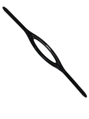 Amphibian Pro Silikon Maske Kayışı 16 mm Siyah