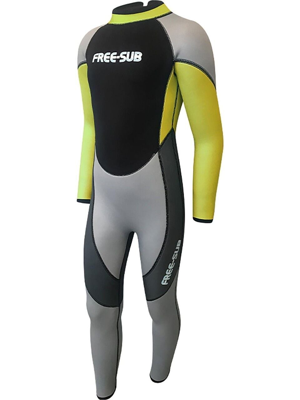 Freesub Çocuk 5,00 mm Sörf Elbisesi Yellow-Yamamoto 39