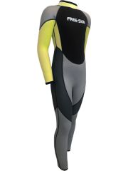 Freesub Çocuk 5,00 mm Sörf Elbisesi Yellow-Yamamoto 39