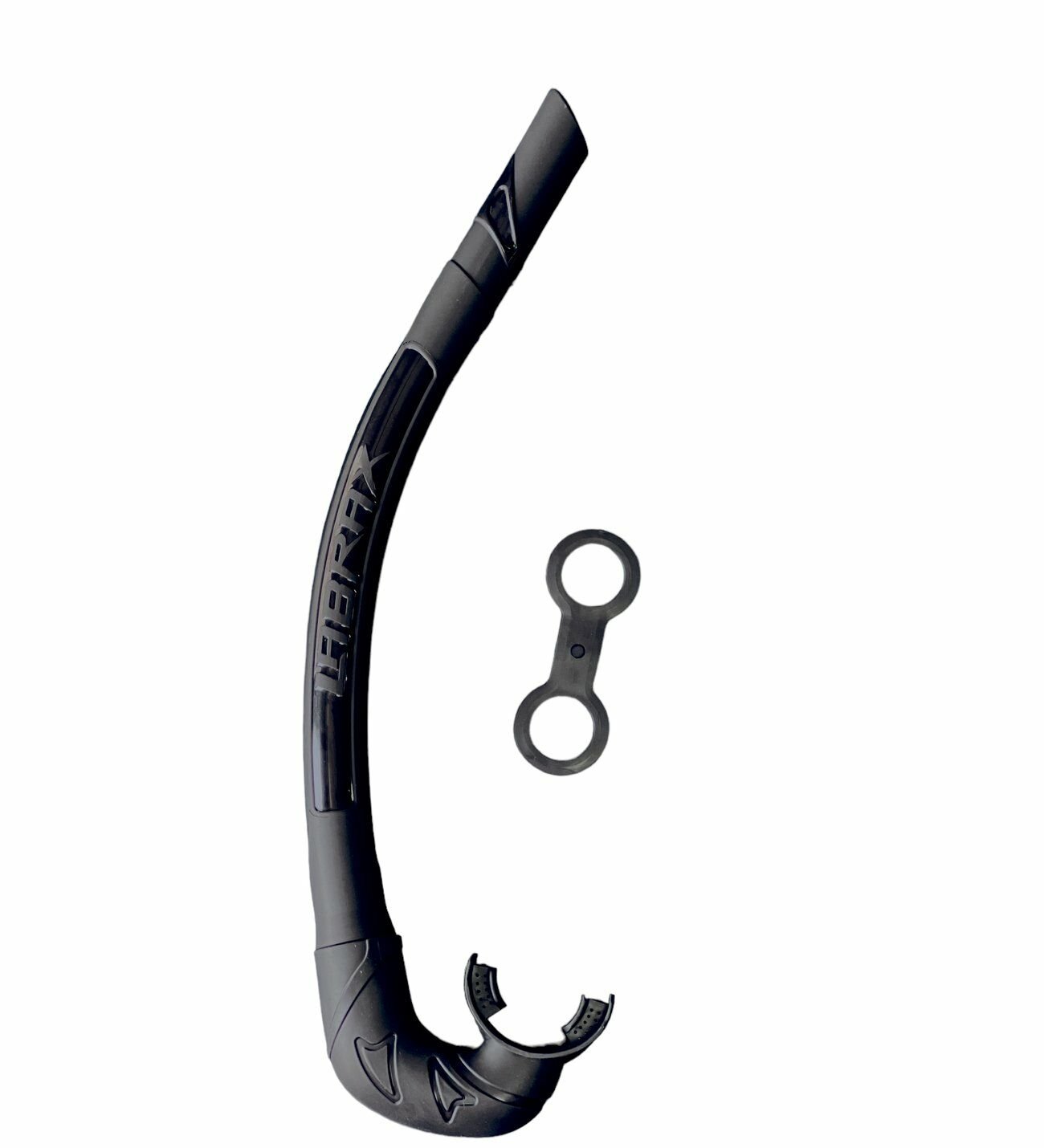 Labrax Rio Silikon Şnorkel-Siyah