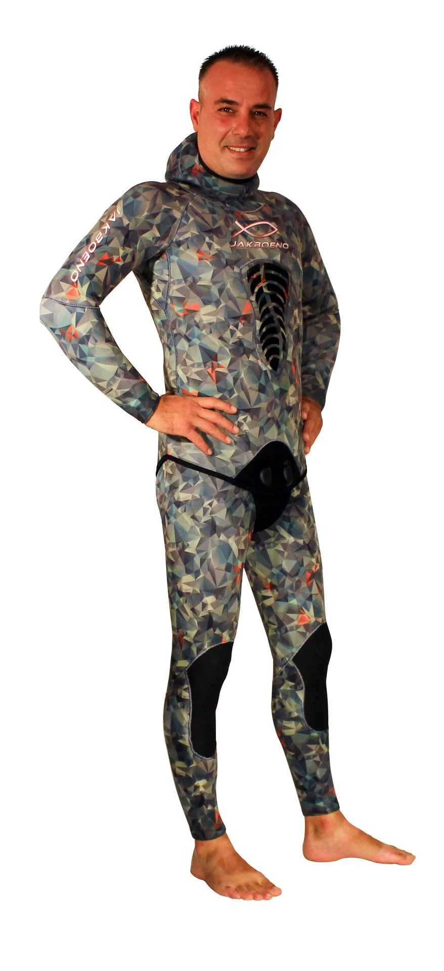 Jak Boeno Thermoskin Delta 5,00 mm Dalış Elbisesi-Yamamoto 39