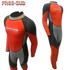 Freesub Çocuk 3,00 mm Sörf Elbisesi Red-Yamamoto 39