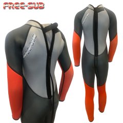 Freesub Çocuk 3,00 mm Sörf Elbisesi Red-Yamamoto 39